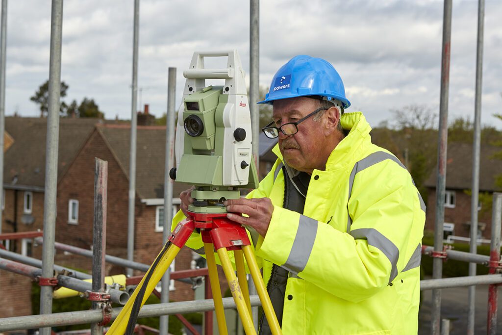 Site Engineer Kevin Hayes