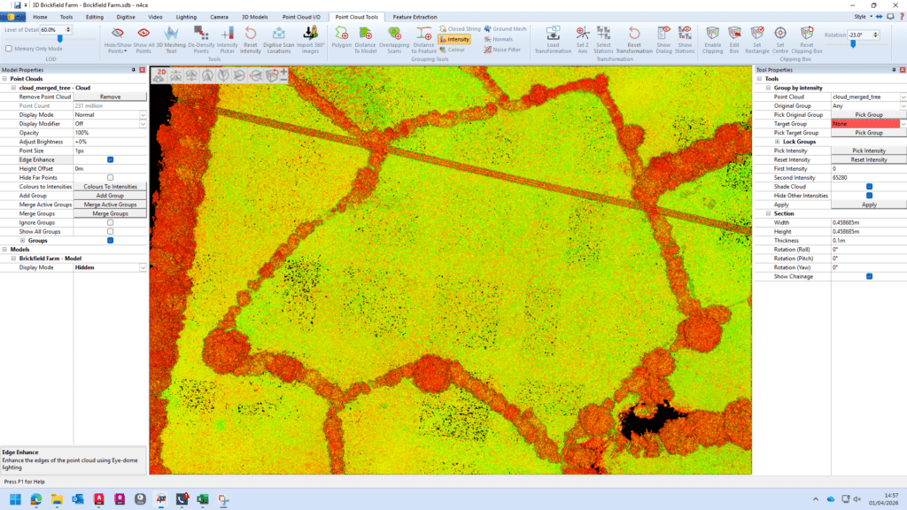 Drone lidar Data