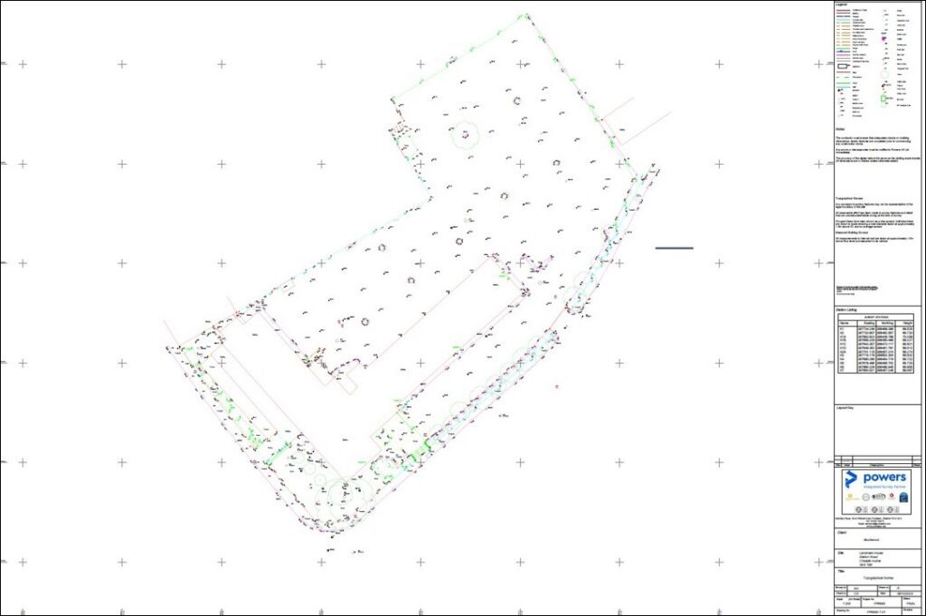 Topographic Survey of Landmark House
