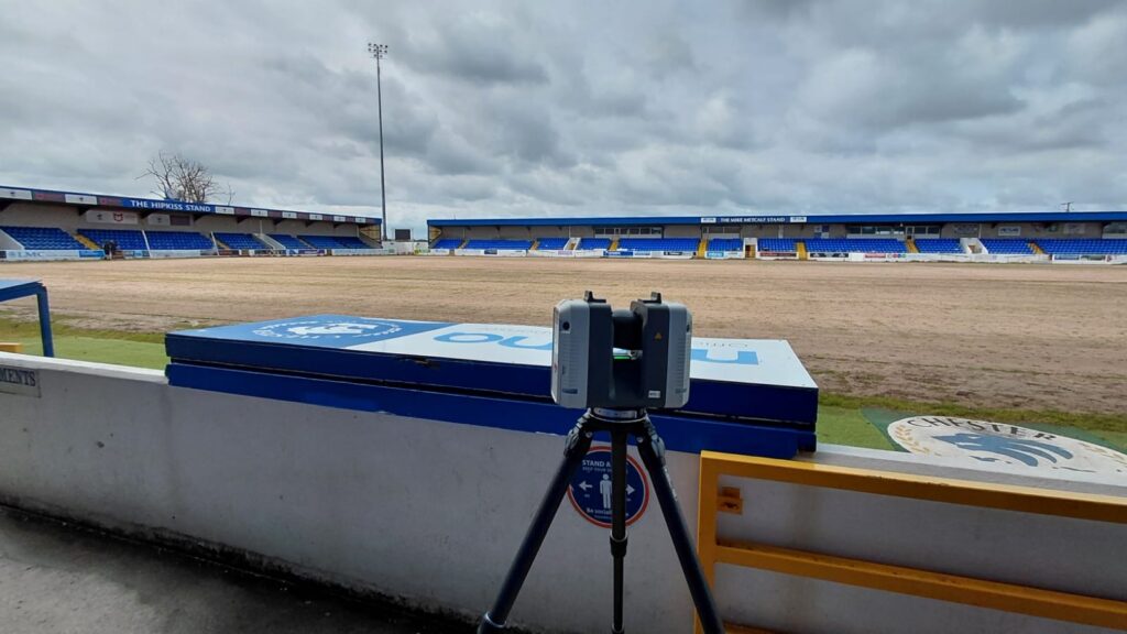 Laser Scanning Chester Football Club