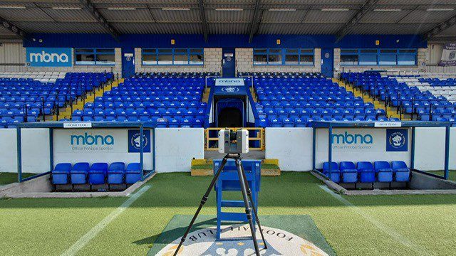 Laser Scanning Chester Football Club
