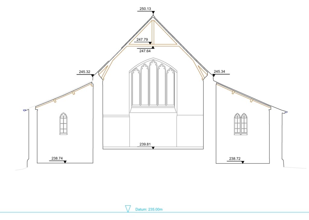 Building Section of a Church