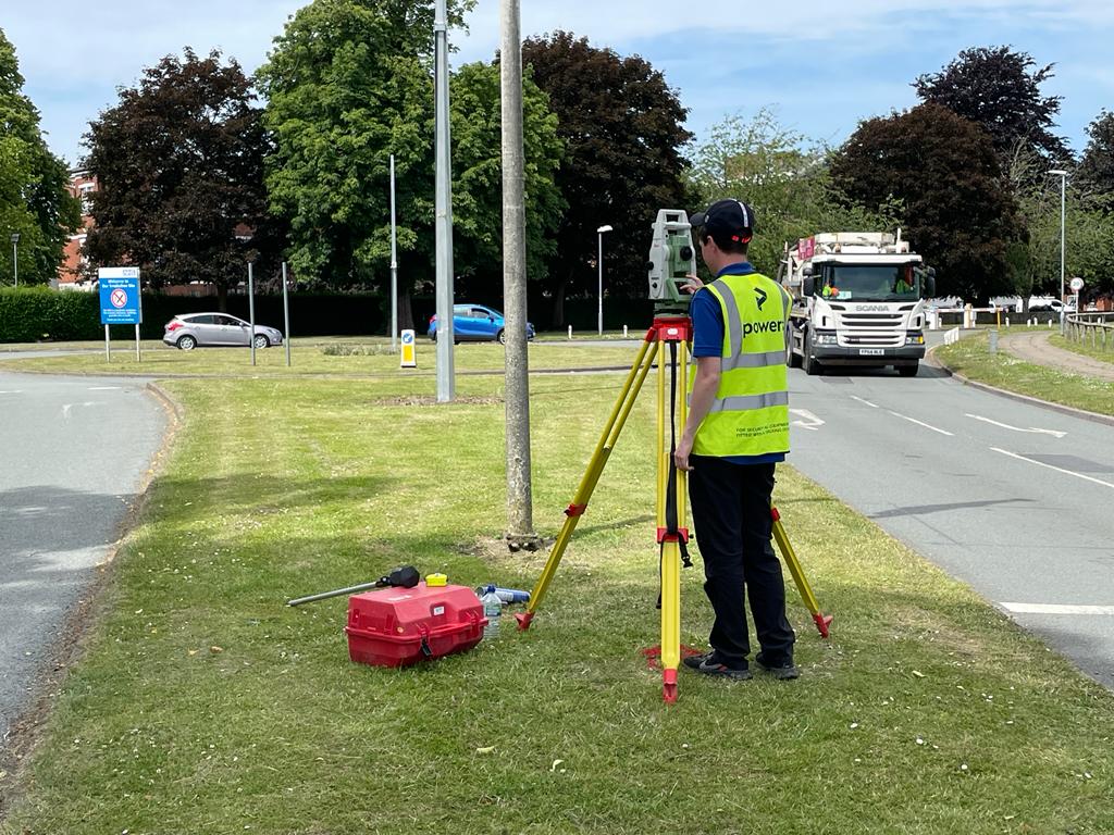 Topographic Land Survey Daresbury