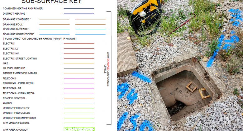 Underground utility detection for Denbigh Royal Mail