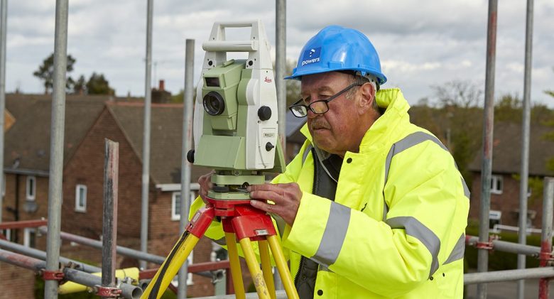 Site Engineer Kevin Hayes