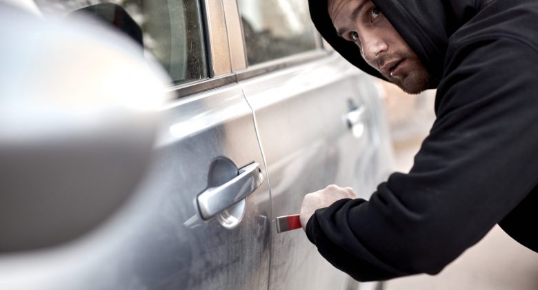Preventing theft of stolen survey equipment